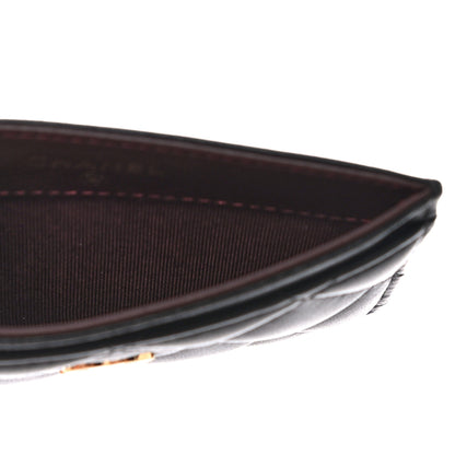 Chanel Lambskin Quilted Card Holder Black 5 of 11