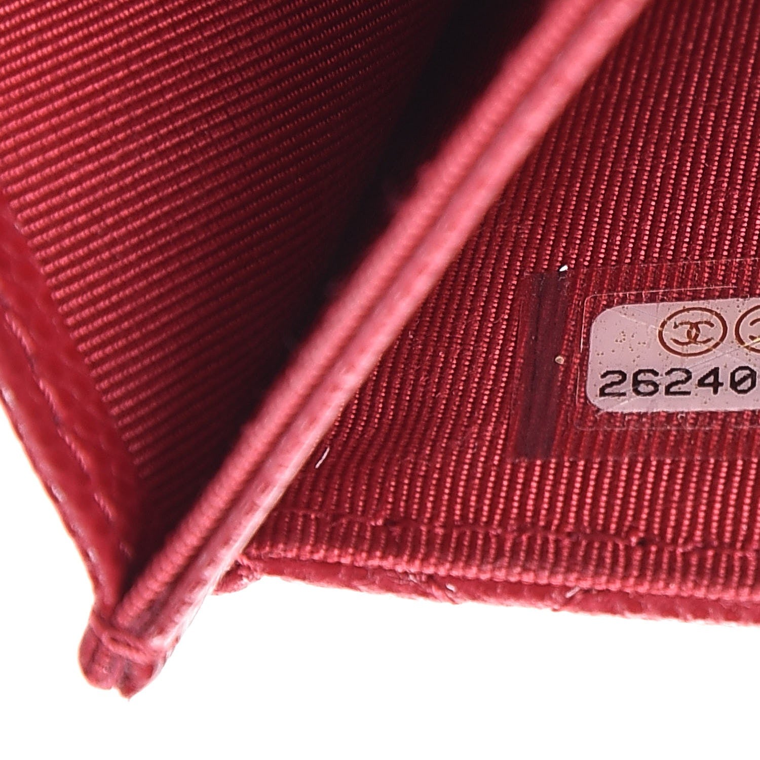 Chanel Caviar Quilted Flap Card Holder Pink 8 of 9