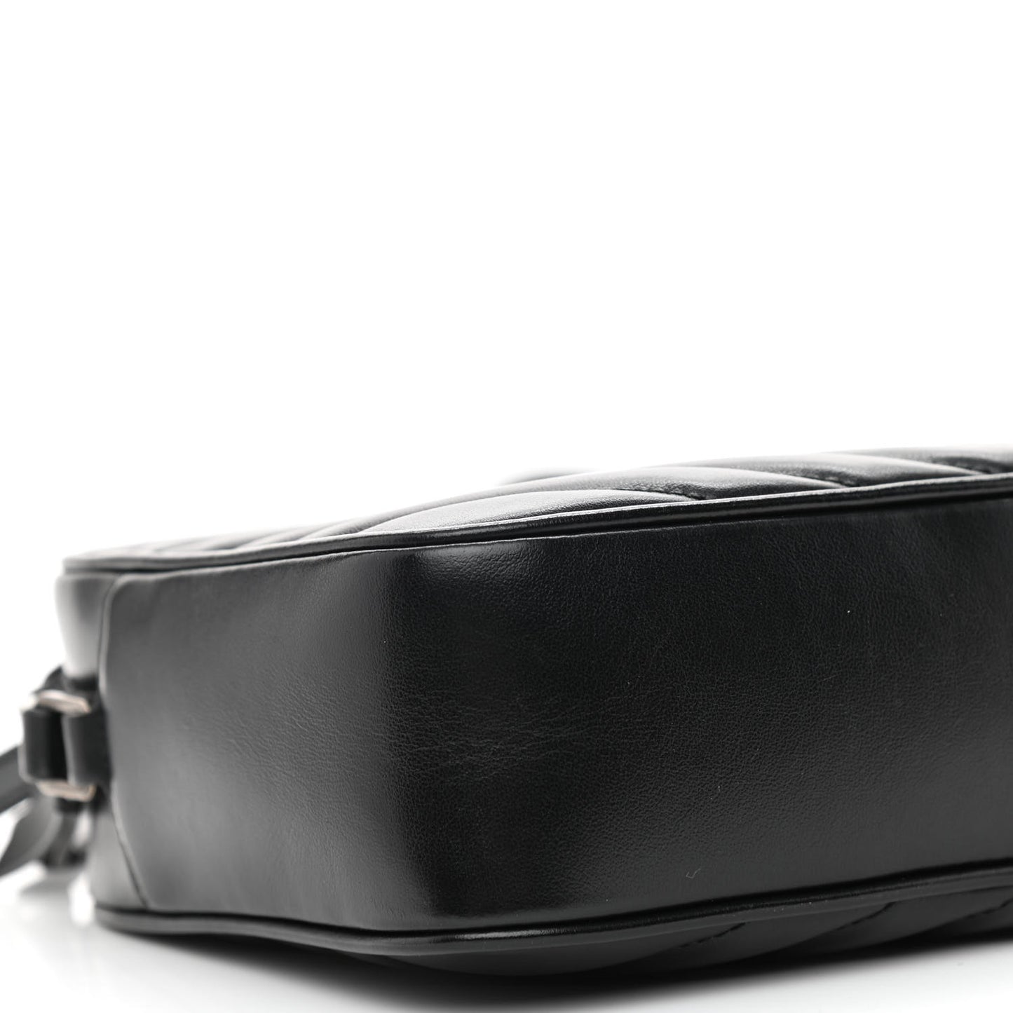 Calfskin Matelasse Monogram Lou Camera Bag Black