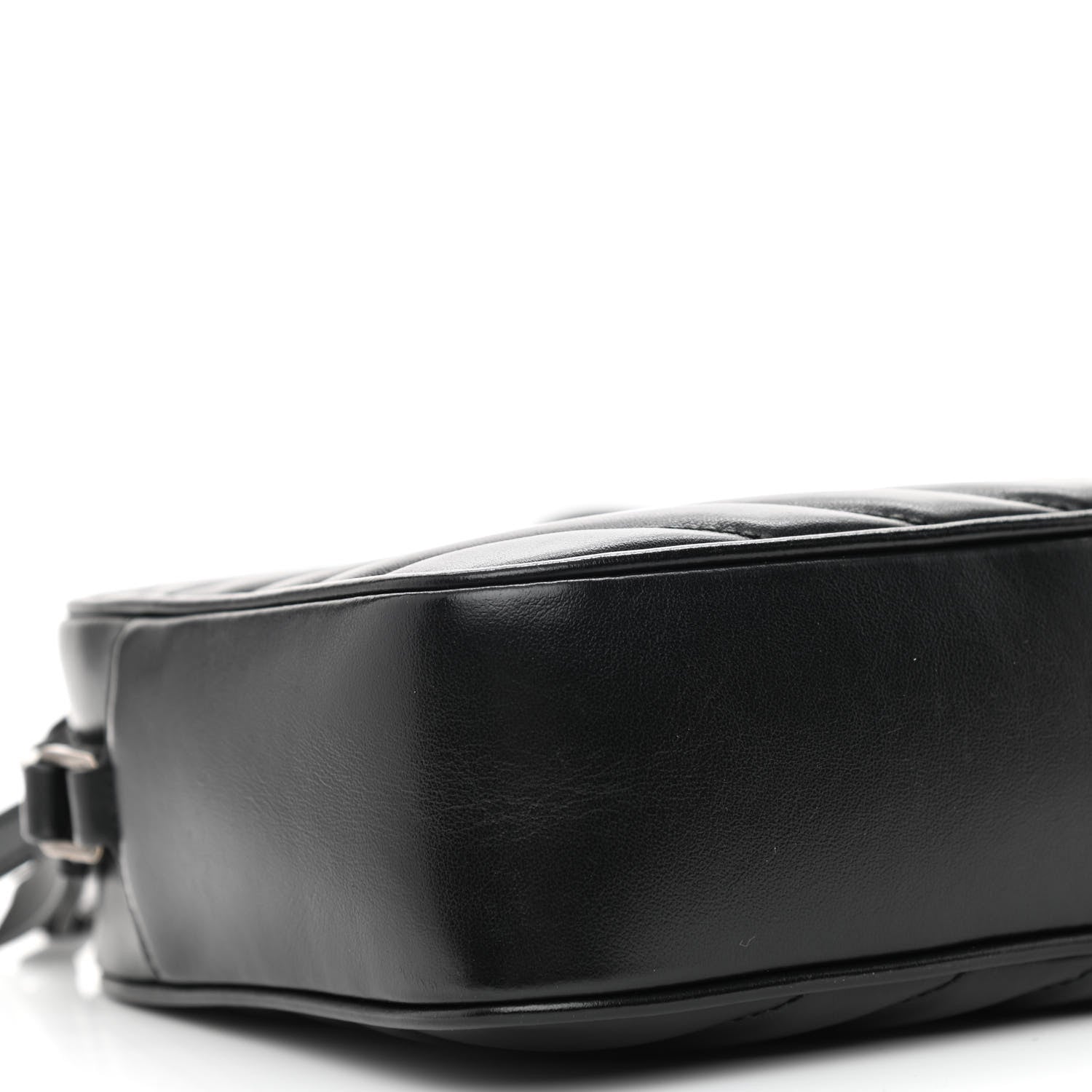 Saint Laurent Calfskin Matelasse Monogram Lou Camera Bag Black 9 of 10