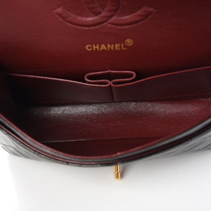 Chanel Lambskin Quilted Medium Double Flap Black 4 of 10