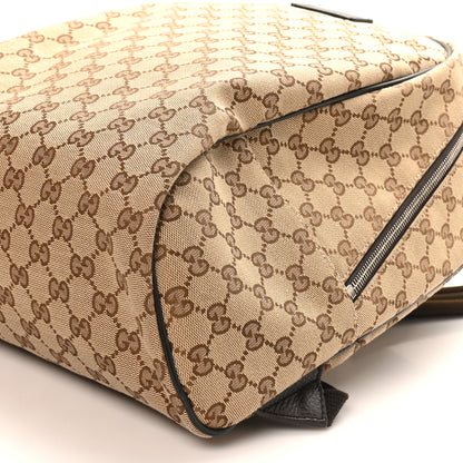 Gucci Monogram Travel Backpack Dark Brown 10 of 10