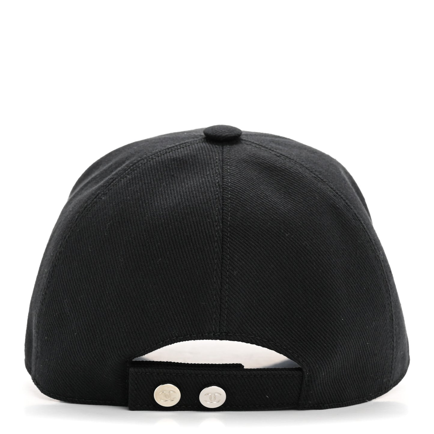 Cotton CC Cap Hat Black White