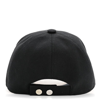 Chanel Cotton CC Cap Hat Black White 6 of 8