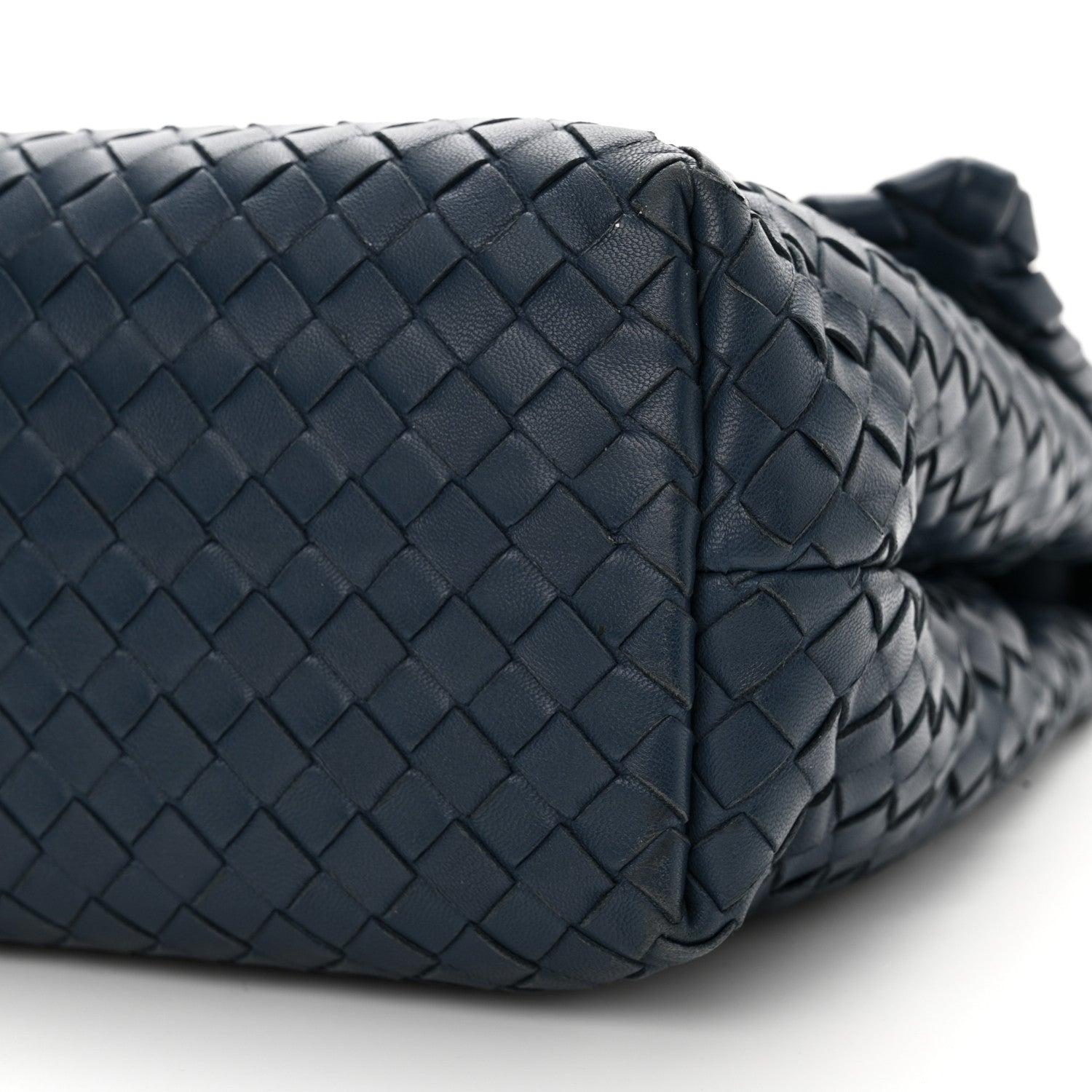 Bottega Veneta Nappa Intrecciato Medium Olimpia Shoulder Bag Denim 10 of 15