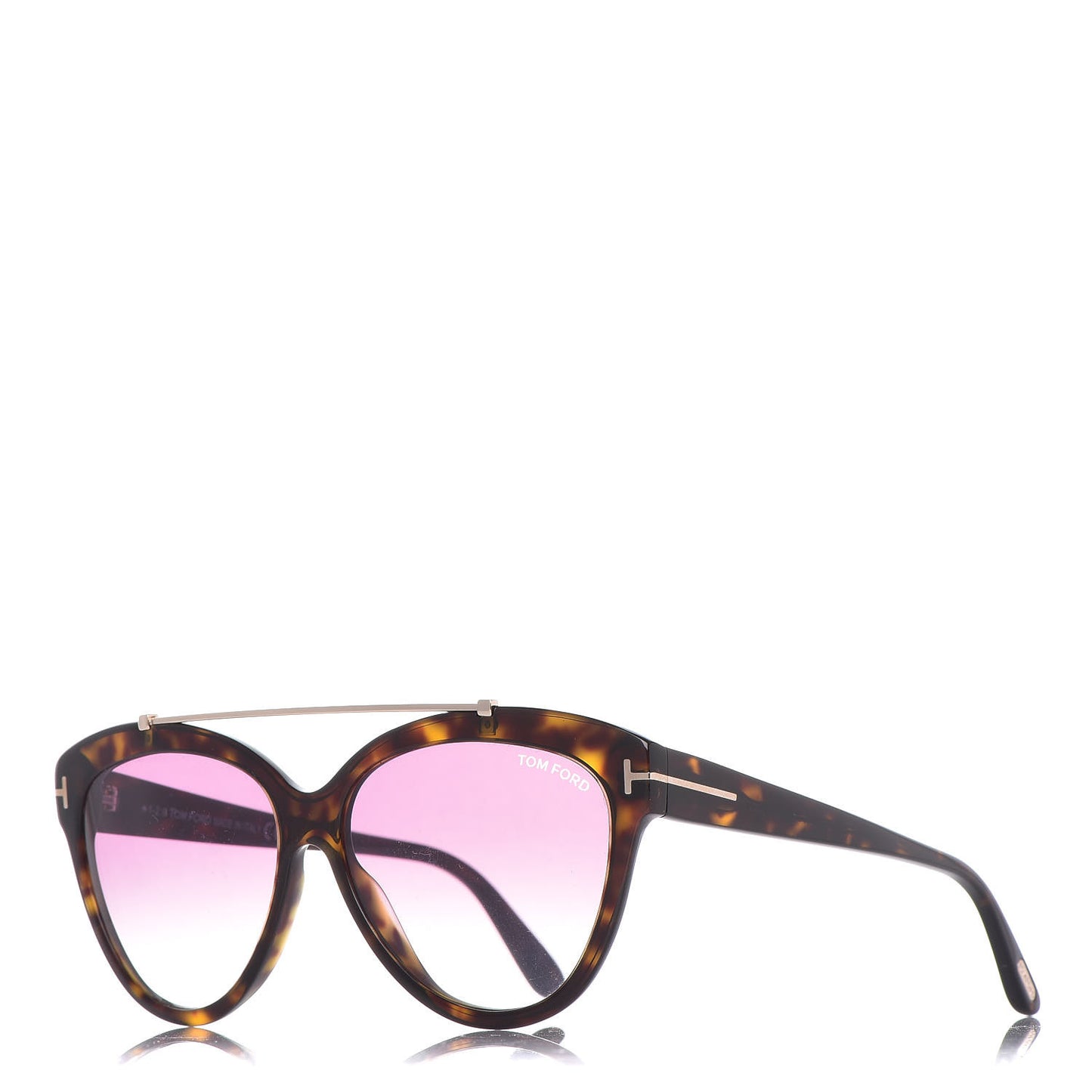 Livia Cat Eye Sunglasses TF518 Tortoise