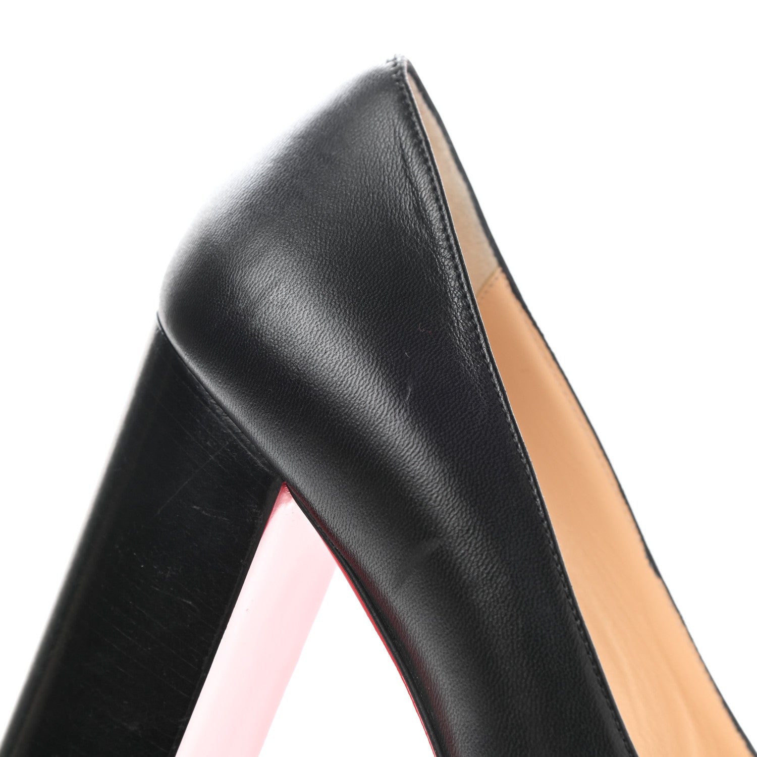 Christian Louboutin Nappa Kabetts 100 Pumps 38.5 Black 8 of 10