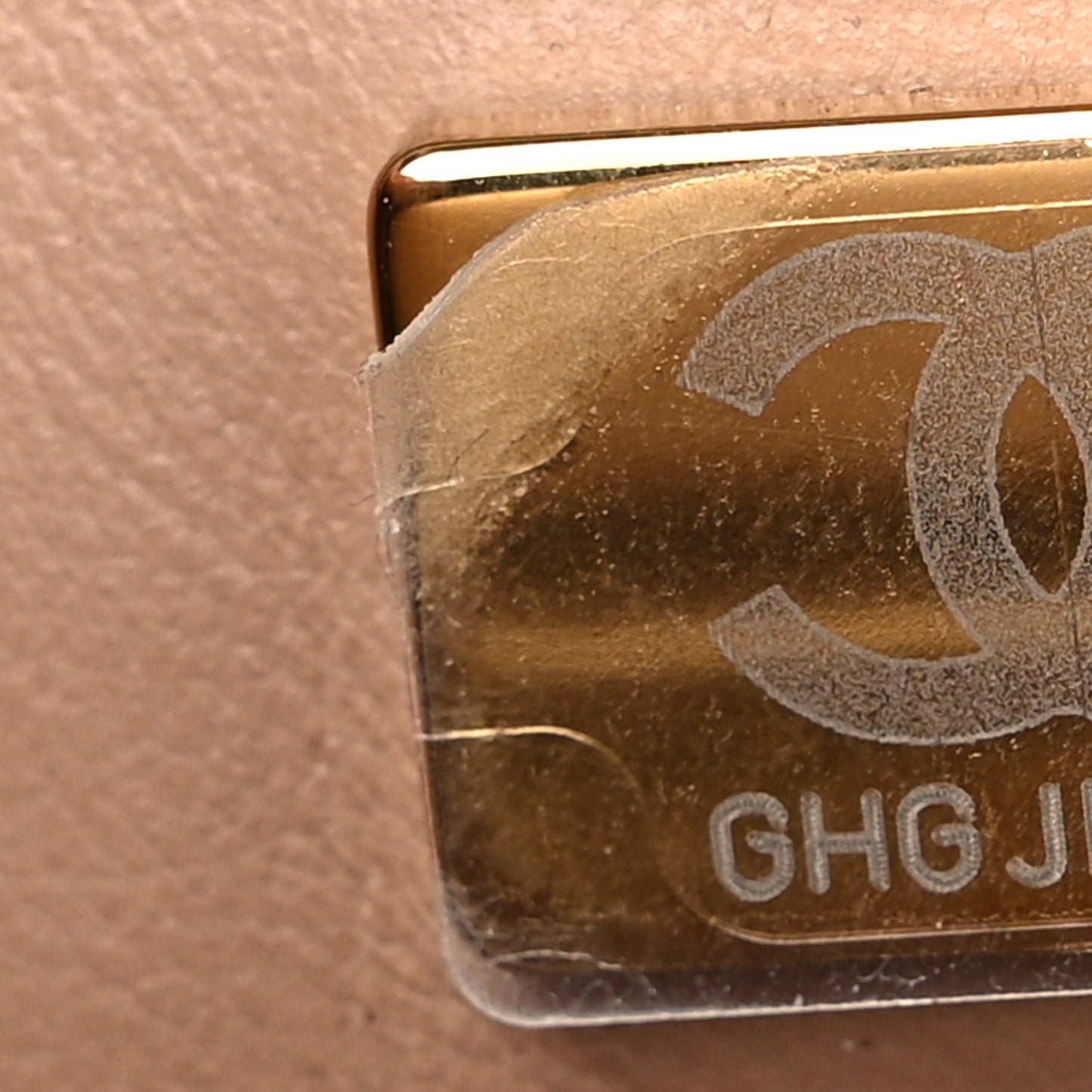 Caviar Quilted Mini Coco Handle Flap Beige