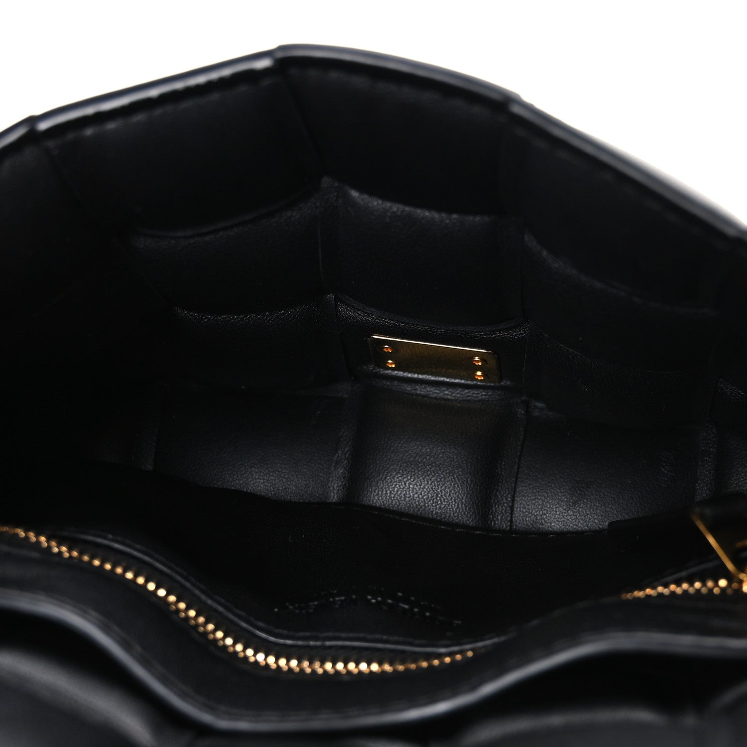 Bottega Veneta Nappa Maxi Intreccio Small Padded Cassette Crossbody Bag Black 5 of 11