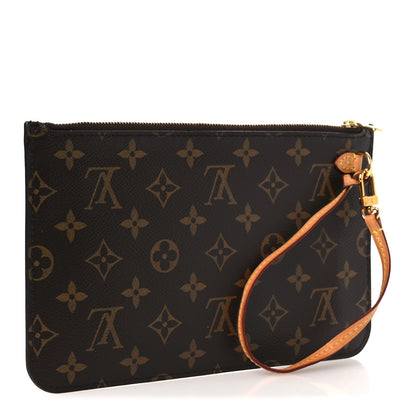 Louis Vuitton Monogram Neverfull MM GM Pochette 3 of 9