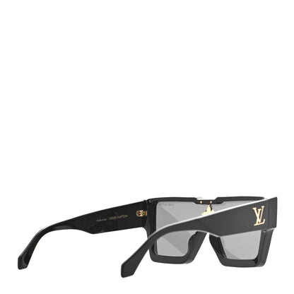 Louis Vuitton Acetate Swarovski Crystal Cyclone Sunglasses Z1547E Black 3 of 7