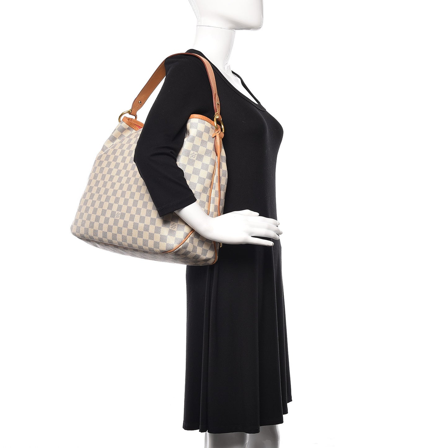 Damier Azur Delightful MM Pink