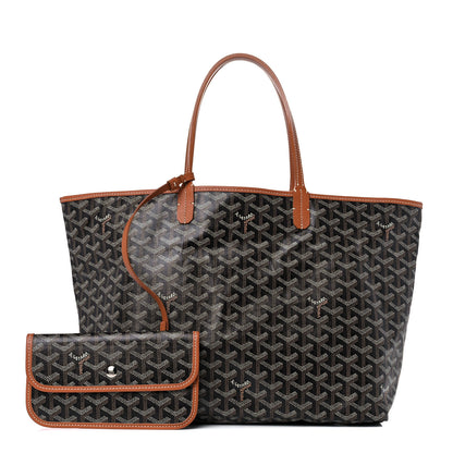 Goyard Goyardine Saint Louis PM Black Gold 1 of 8