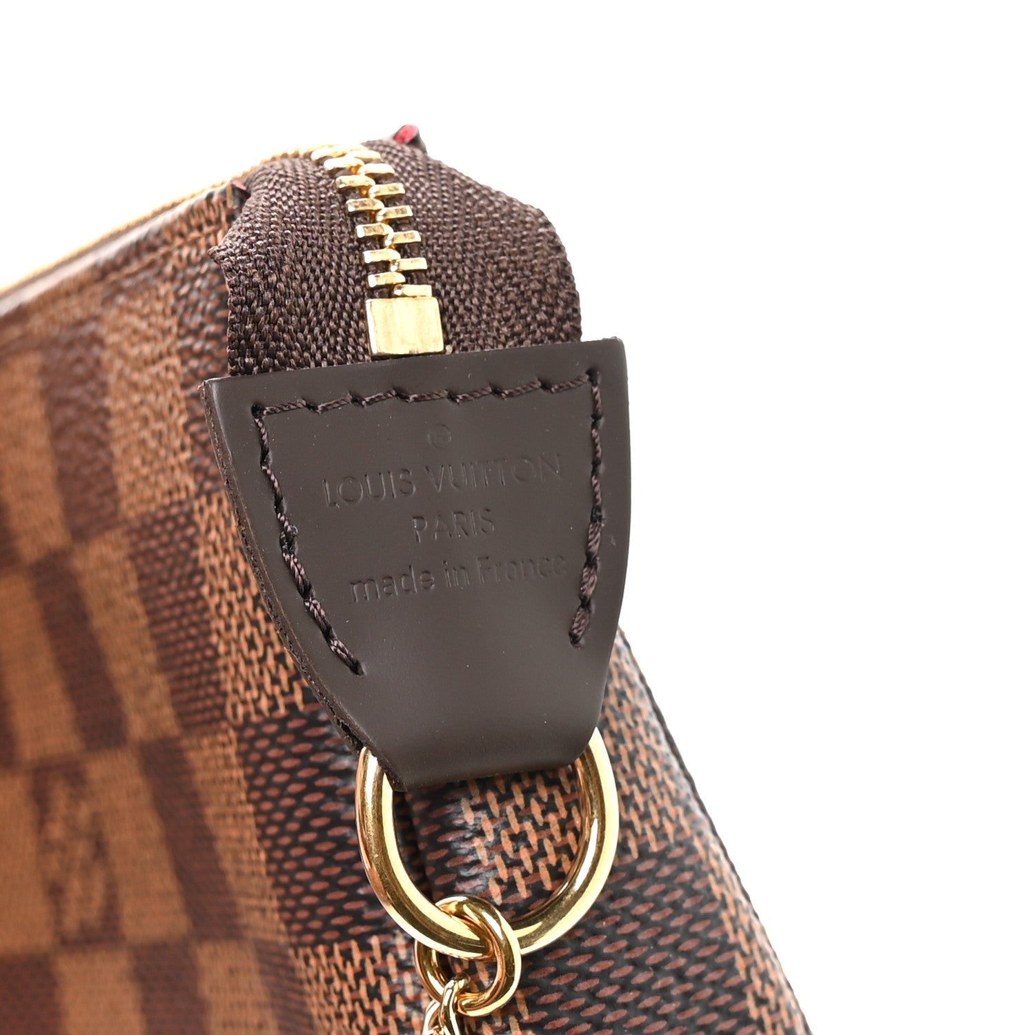 Louis Vuitton Damier Ebene Mini Pochette Accessories 6 of 8