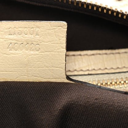 Gucci Monogram Medium Horsebit Chain Hobo Off White 7 of 14