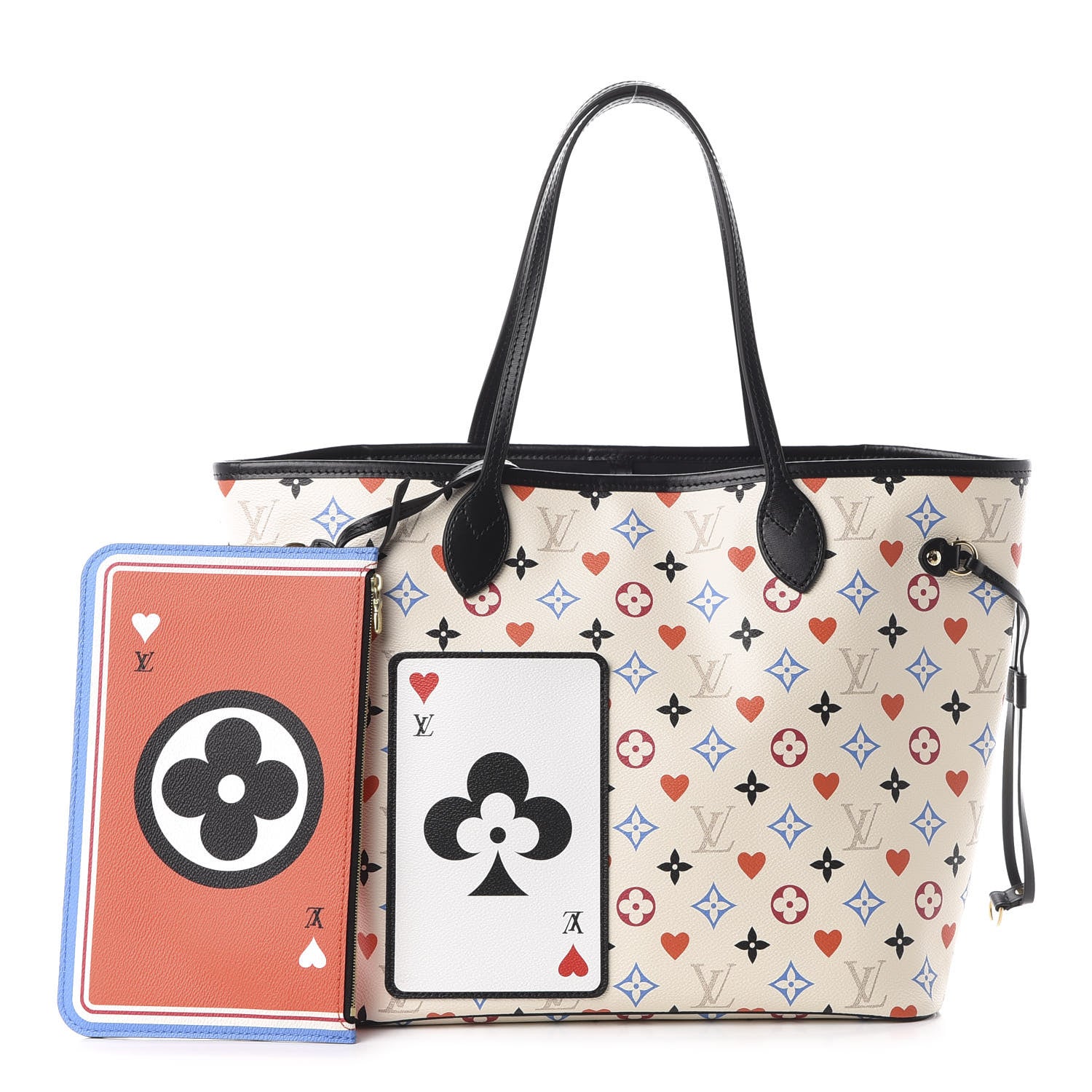 Louis Vuitton Game On Neverfull MM White 1 of 9