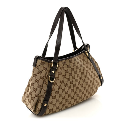 Gucci Monogram Medium Abbey Shoulder Bag Dark Brown 4 of 19