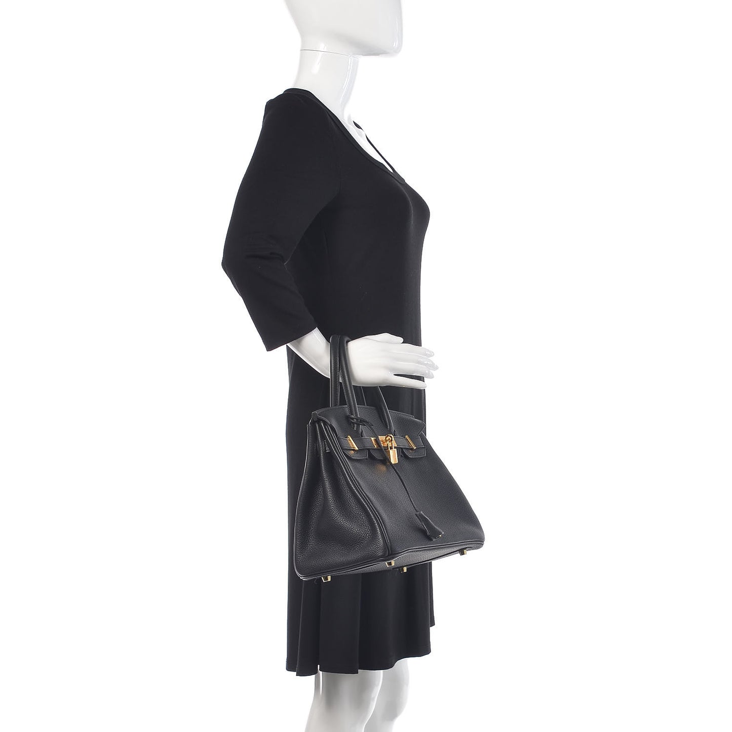 Togo Birkin 30 Black