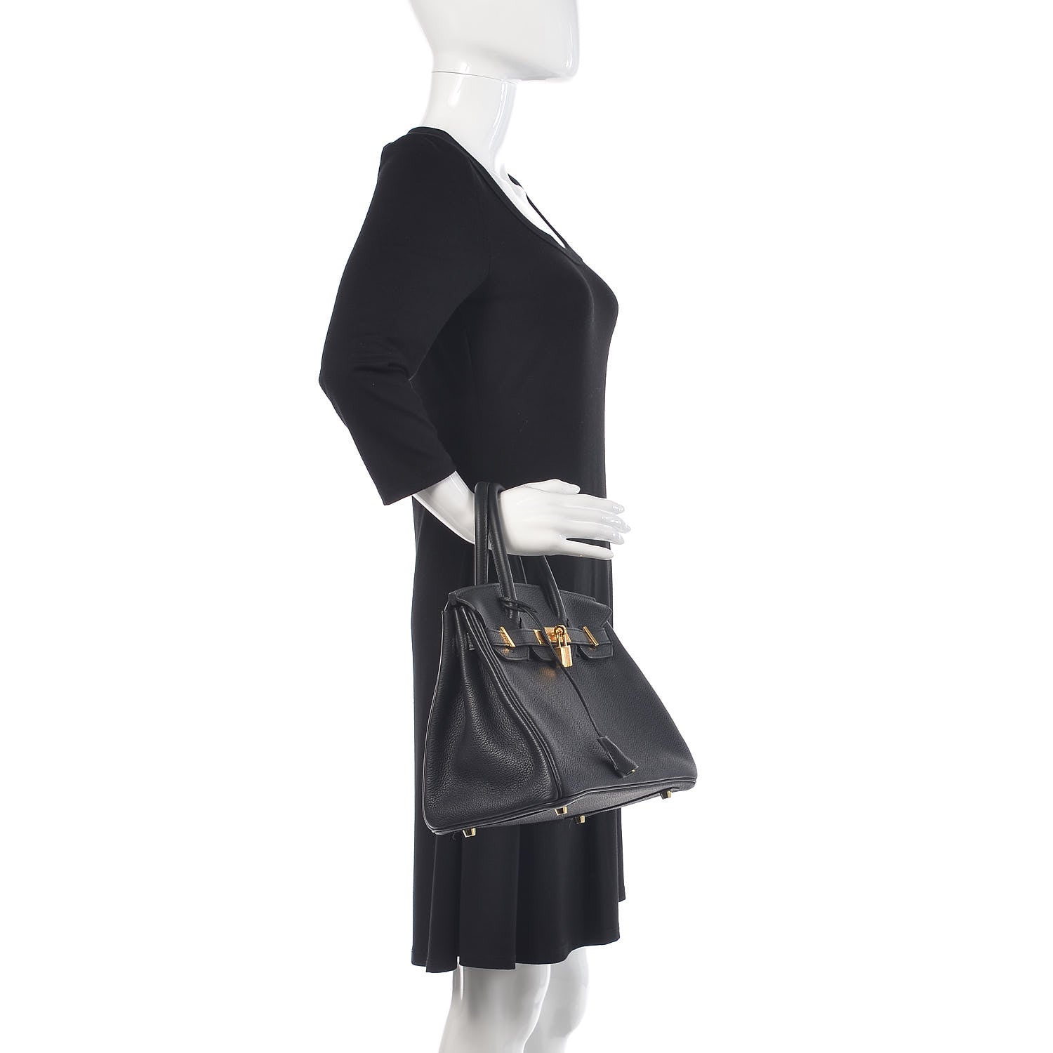 Hermes Togo Birkin 30 Black 2 of 30
