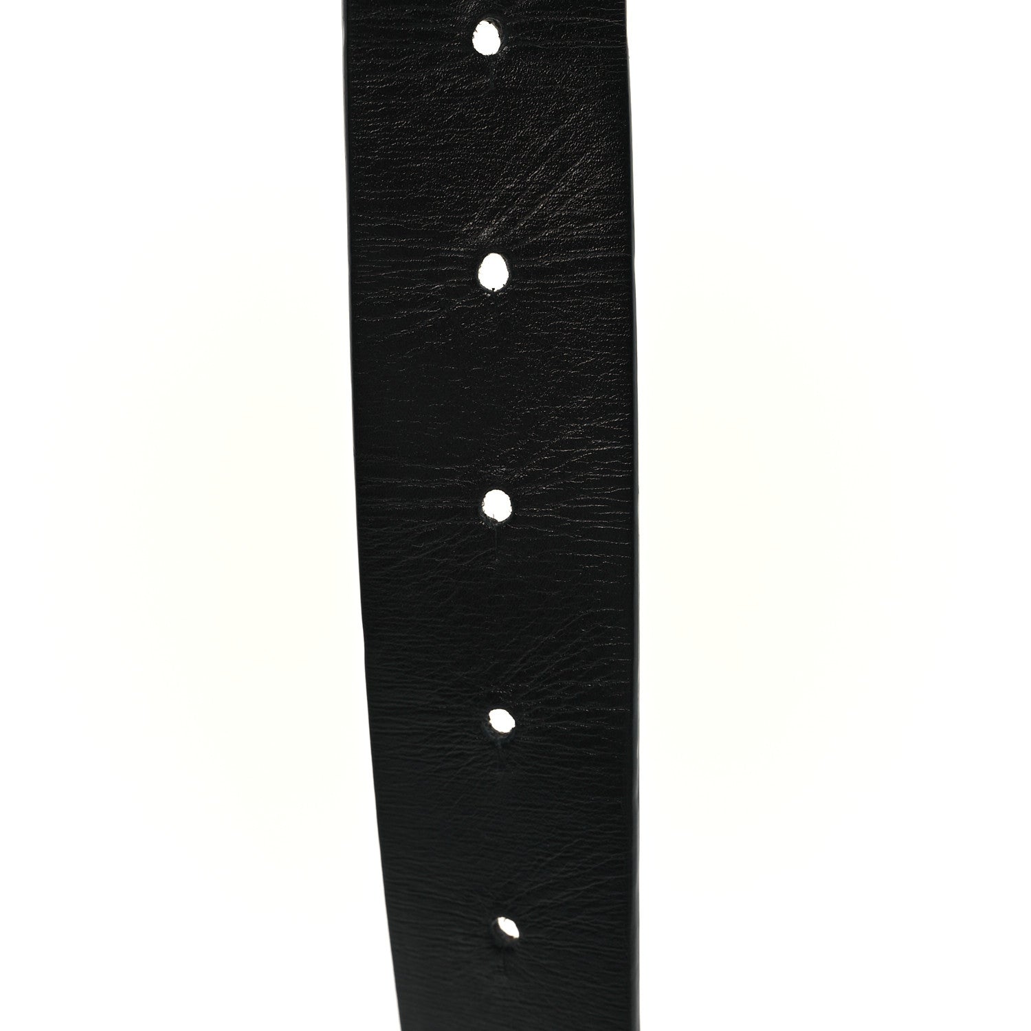 Valentino Garavani Glossy Calfskin VLogo Reversible 30mm Belt 85 34 Saddle Brown Black 4 of 5