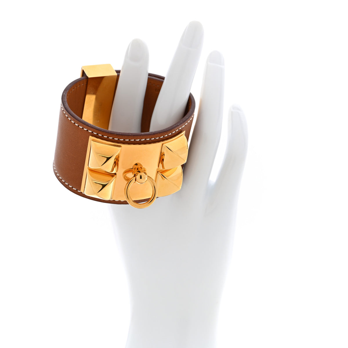 Barenia Collier De Chien CDC Bracelet S Fauve