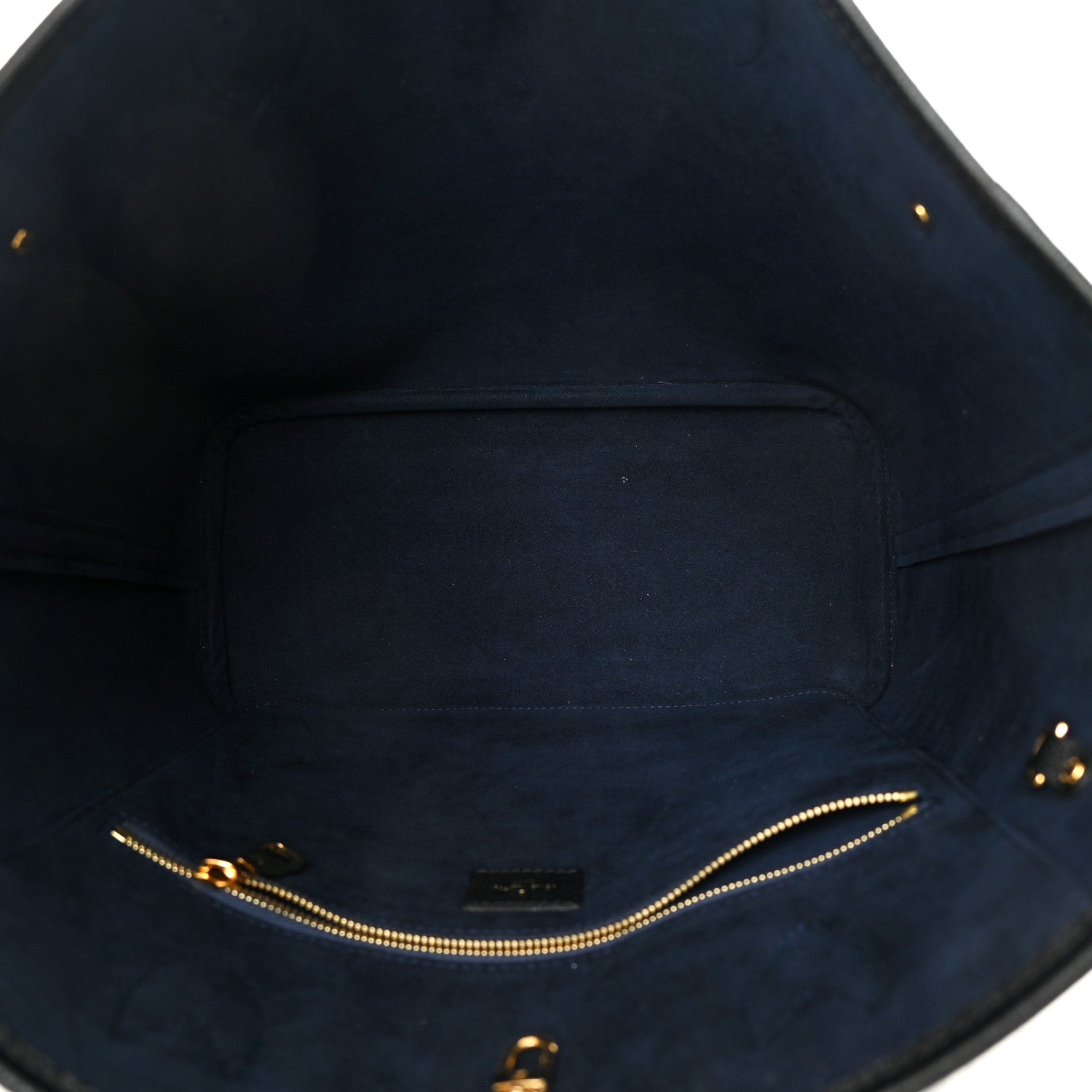 Louis Vuitton Empreinte Monogram Giant Neverfull MM Black 5 of 13