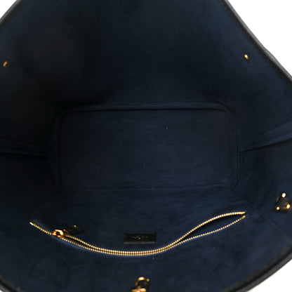Louis Vuitton Empreinte Monogram Giant Neverfull MM Black 5 of 13