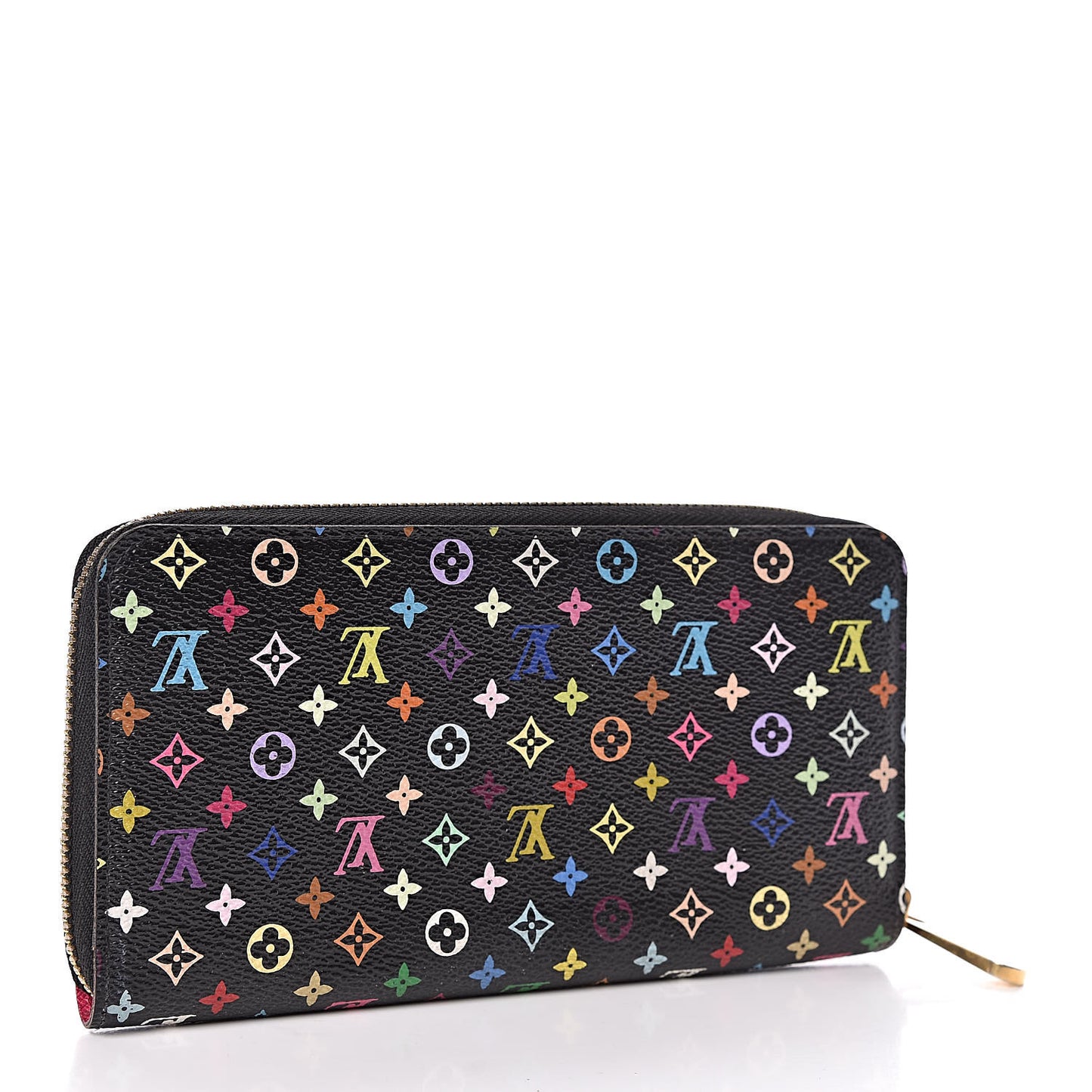 Monogram Multicolor Zippy Wallet Black Grenade