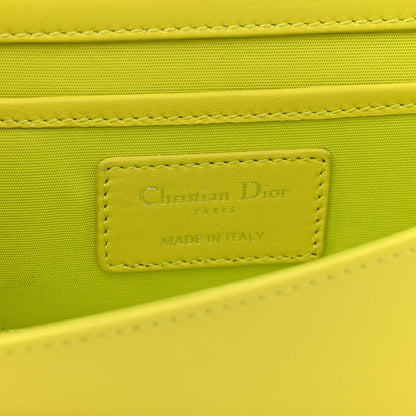 Christian Dior Lambskin Cannage Lady Dior Convertible Clutch Vert Acide 6 of 12