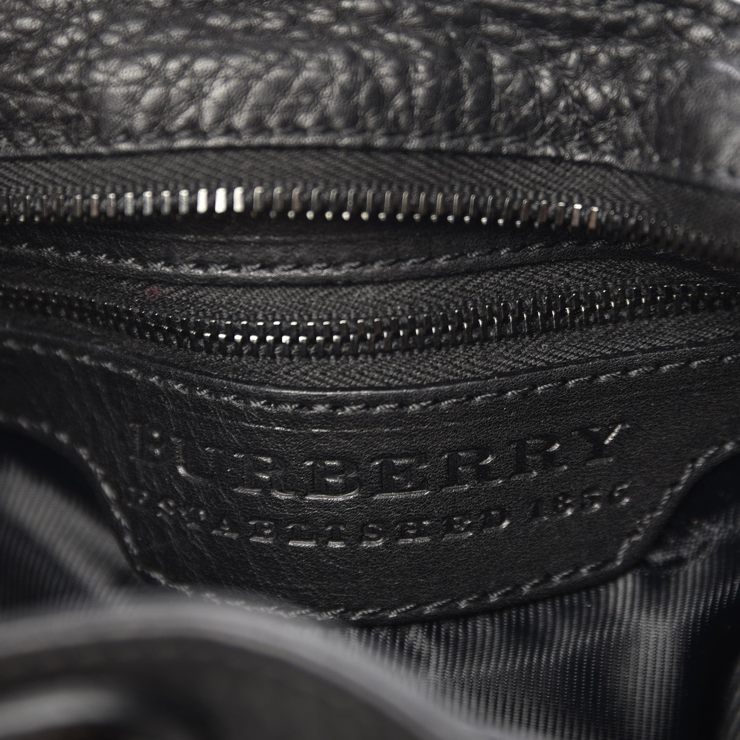 Burberry Calfskin Mason Warrior Studded Hobo Black 6 of 9