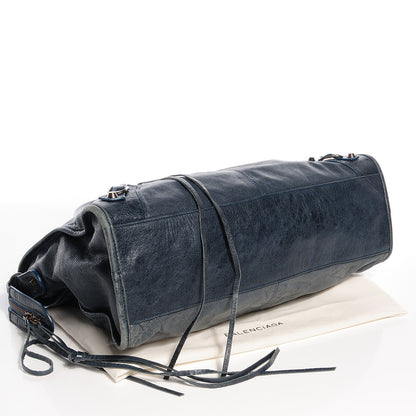 Balenciaga Agneau Perforated City Canard 6 of 10
