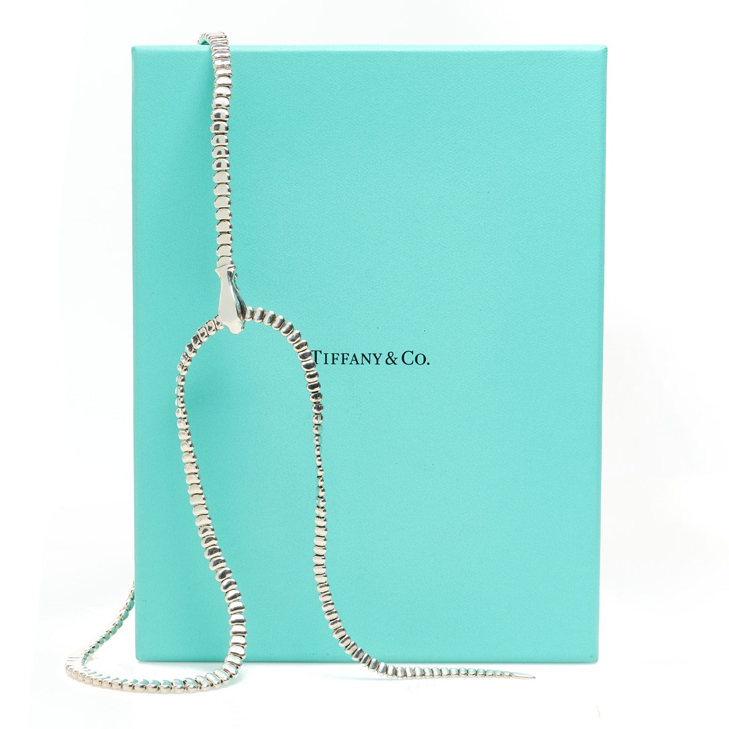 Sterling Silver Elsa Peretti Snake Necklace
