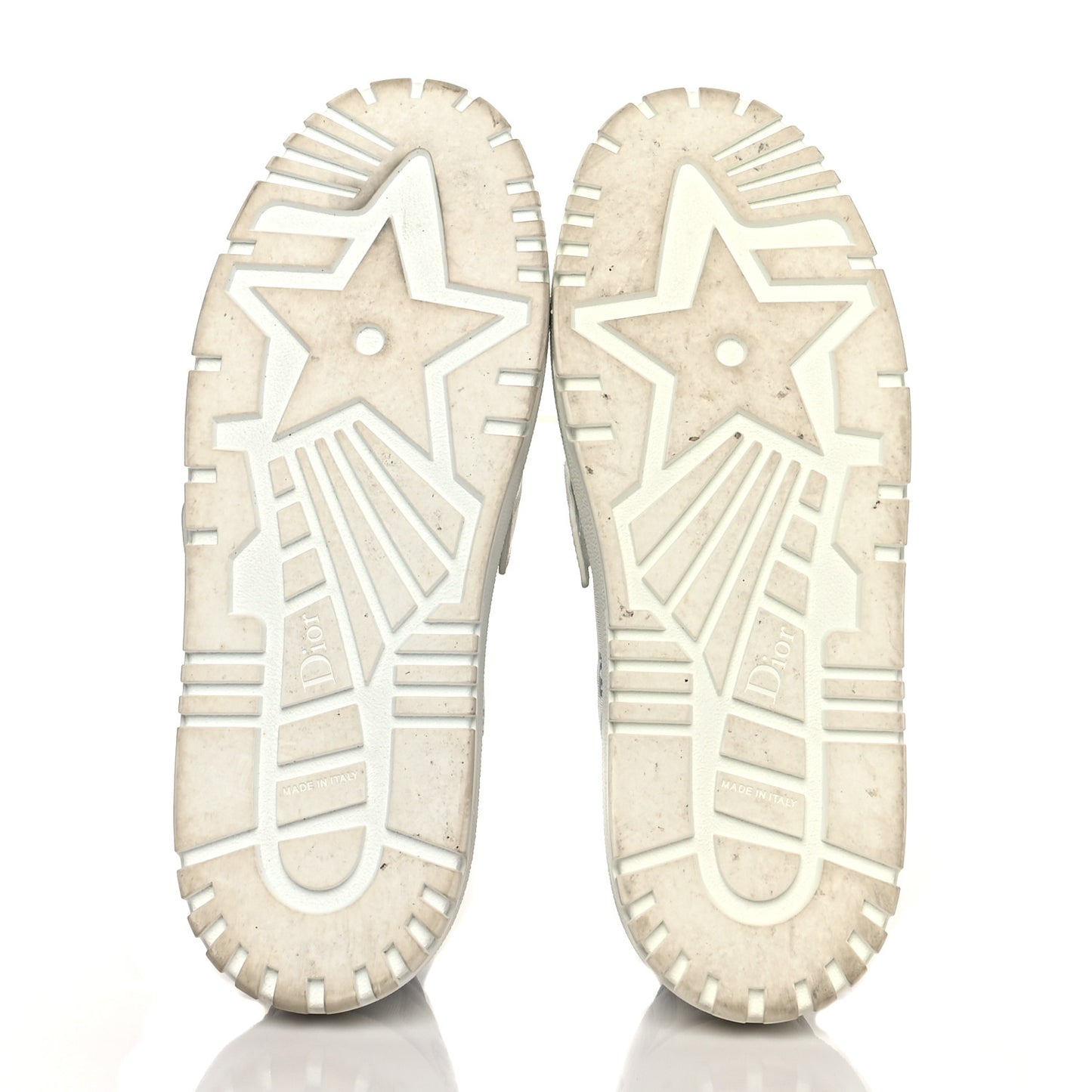 Reflective Fabric Nylon Dior-ID Platform Sneakers 39 Silver