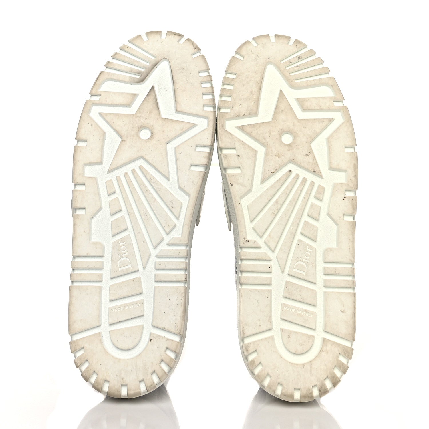 Christian Dior Reflective Fabric Nylon Dior-ID Platform Sneakers 39 Silver 5 of 8