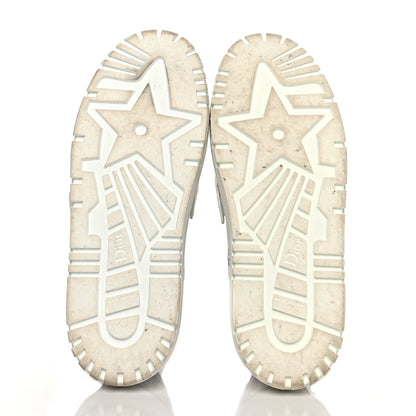 Christian Dior Reflective Fabric Nylon Dior-ID Platform Sneakers 39 Silver 5 of 8
