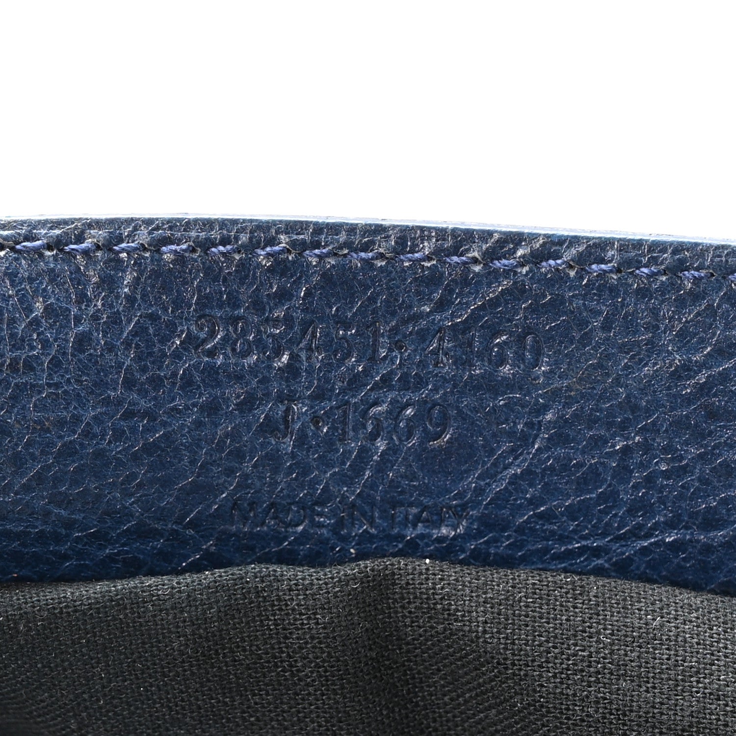 Balenciaga Agneau Giant 12 Gold Hardware Work Bleu Mineral 7 of 10