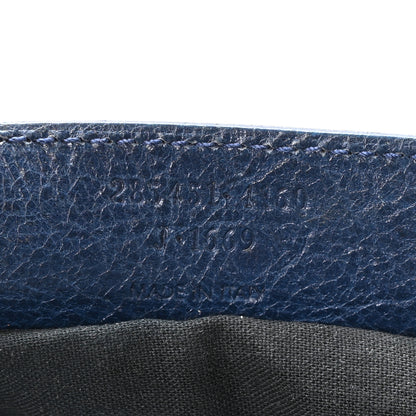 Balenciaga Agneau Giant 12 Gold Hardware Work Bleu Mineral 7 of 10