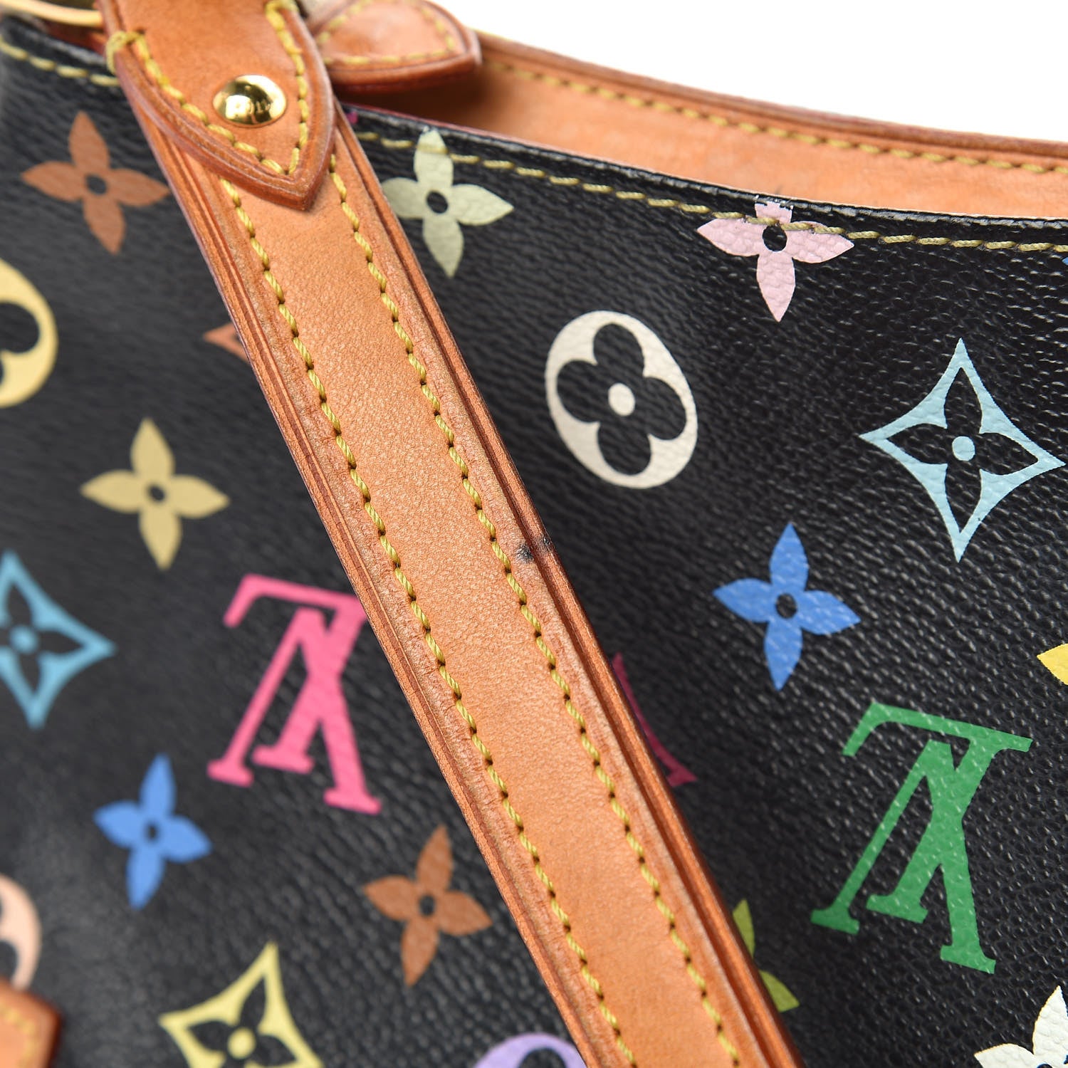 Louis Vuitton Monogram Multicolor Eliza Black 12 of 21