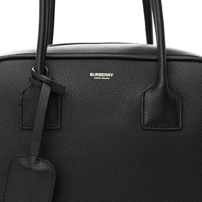 Burberry Soft Grain Calfskin Half Cube Bag Black 7 of 9