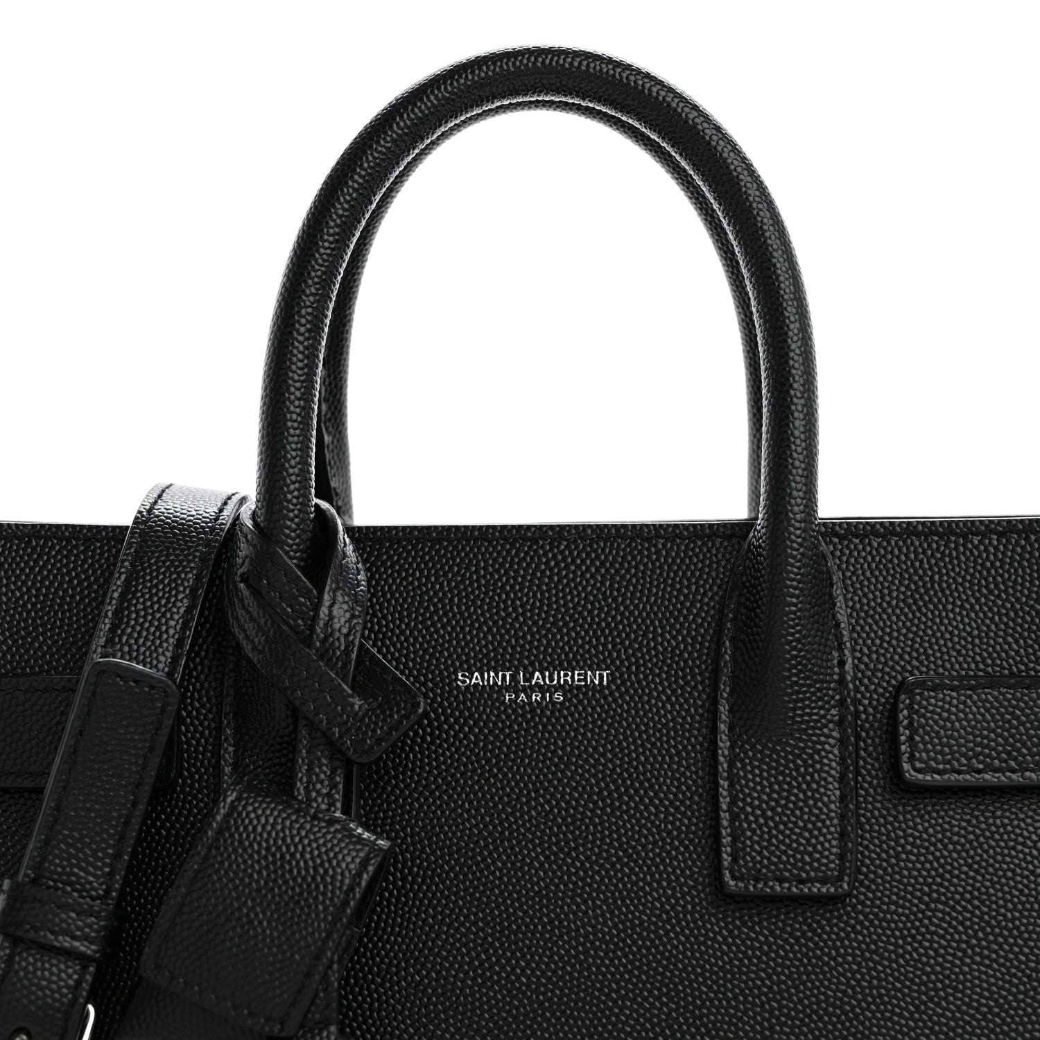 Saint Laurent Grain De Poudre Nano Sac De Jour Black 8 of 12