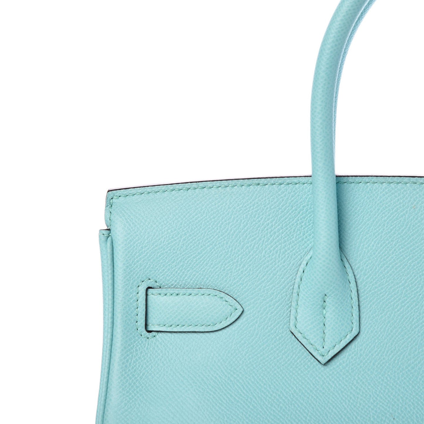Epsom Birkin 30 Bleu Atoll