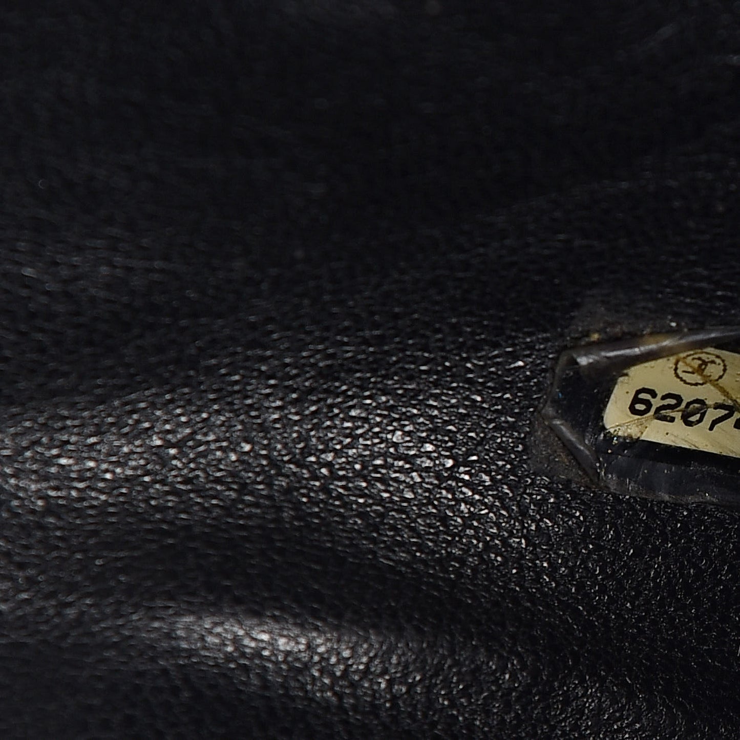 Caviar Patent Quilted Large Bowler Black
