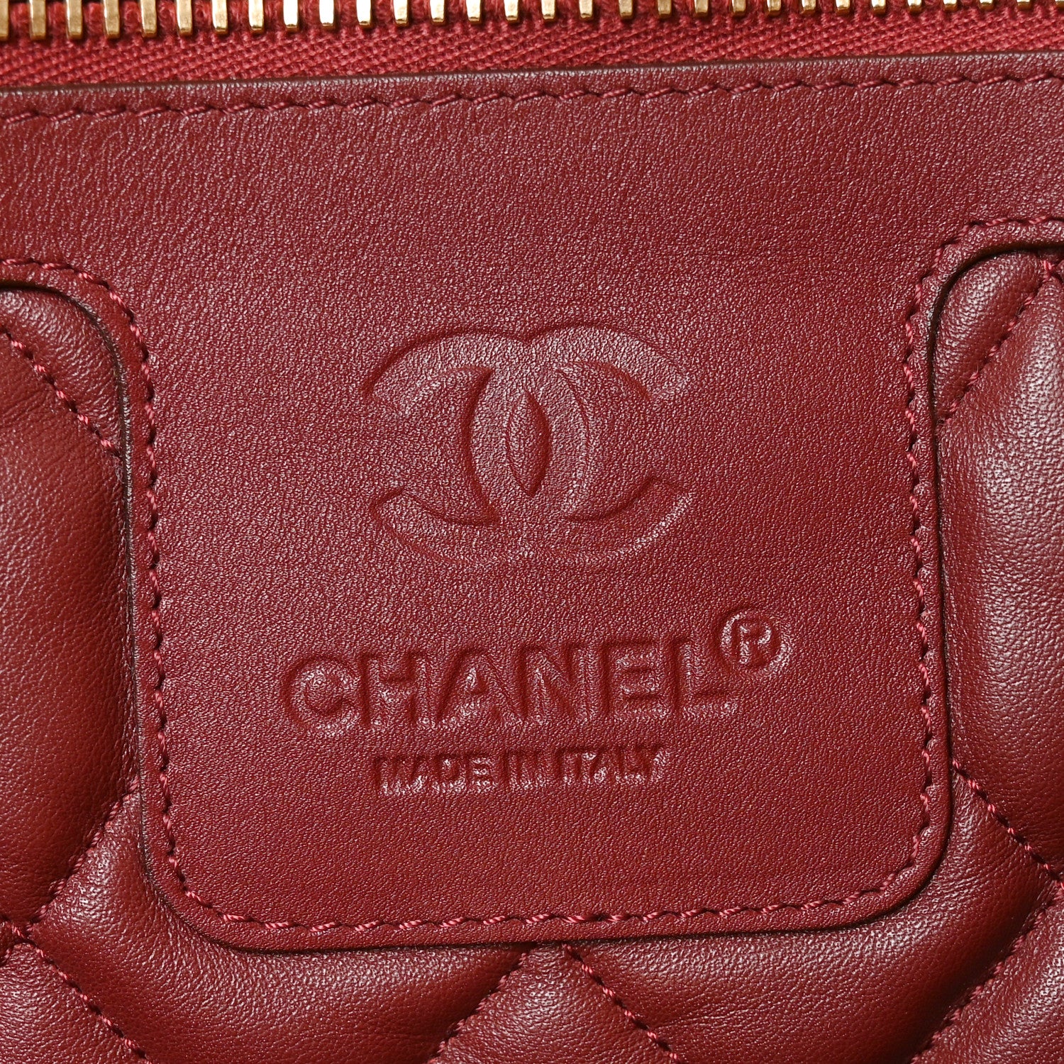 Chanel Nylon Quilted Medium Coco Cocoon Reversible Tote Light Gold 6 of 10