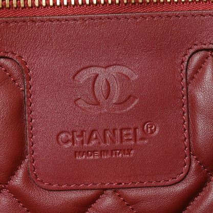 Chanel Nylon Quilted Medium Coco Cocoon Reversible Tote Light Gold 6 of 10