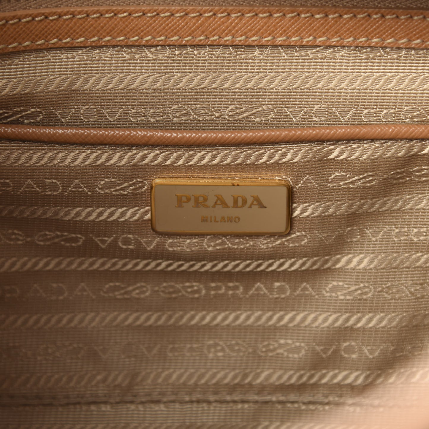 Saffiano Bauletto Caramel