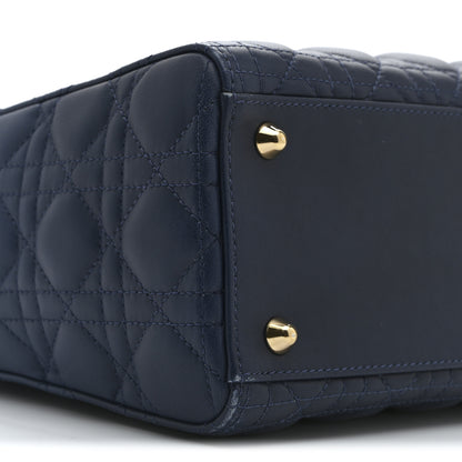 Christian Dior Lambskin Cannage Gradient Large Lady Dior Blue 9 of 13