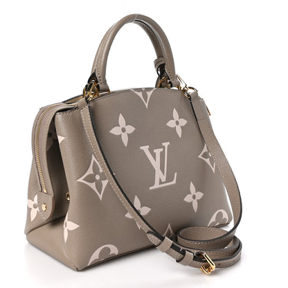 Louis Vuitton Empreinte Monogram Giant Petit Palais Tourterelle Creme 3 of 9