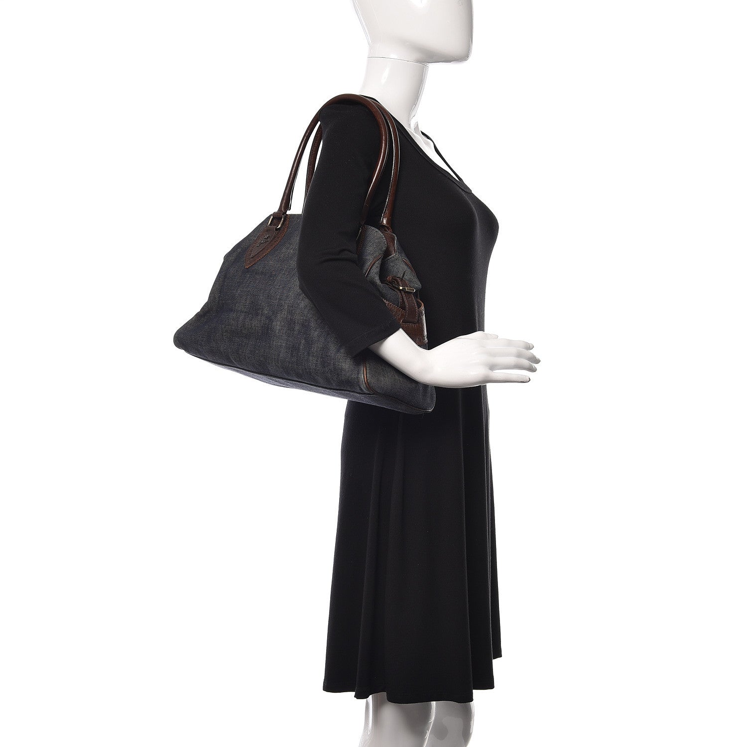 Fendi Denim De Jour Bag Blue 2 of 17