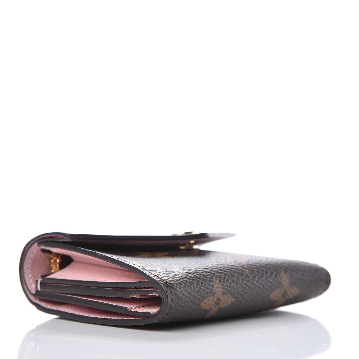 Monogram Zoe Wallet Rose Ballerine