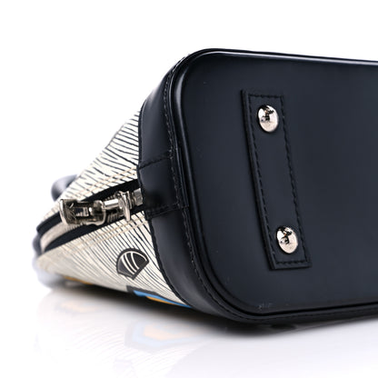 Louis Vuitton Epi Azteque Alma BB White 7 of 9